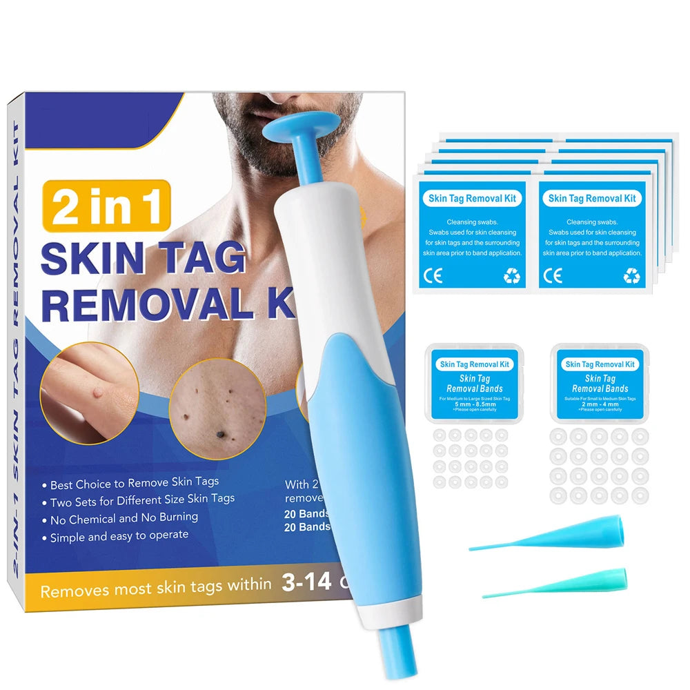 ✅ Skin Tag Remover Kit (2-in-1 Complete Set) – Say Goodbye to Skin Tags Painlessly & Naturally