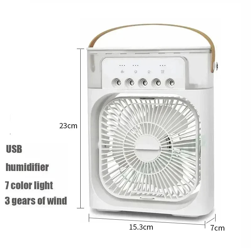 Portable Cooling Fan- New 3 In 1 Fan Air Conditioner Household Mini Air Cooler