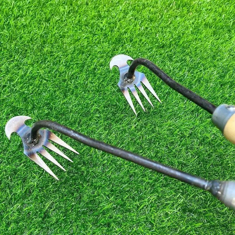 Weeding Artifact Uprooting Weeding Tool Stainless Steel Multi-Functional Garden Cleaning Shovel Hand Weeder