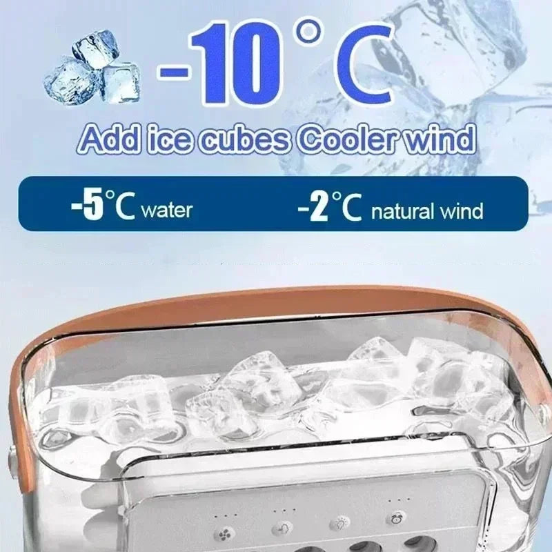 Portable Cooling Fan- New 3 In 1 Fan Air Conditioner Household Mini Air Cooler