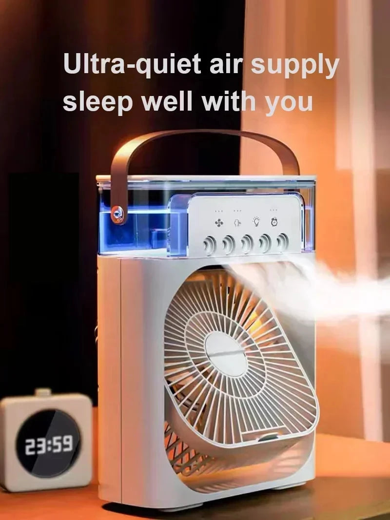 Portable Cooling Fan- New 3 In 1 Fan Air Conditioner Household Mini Air Cooler