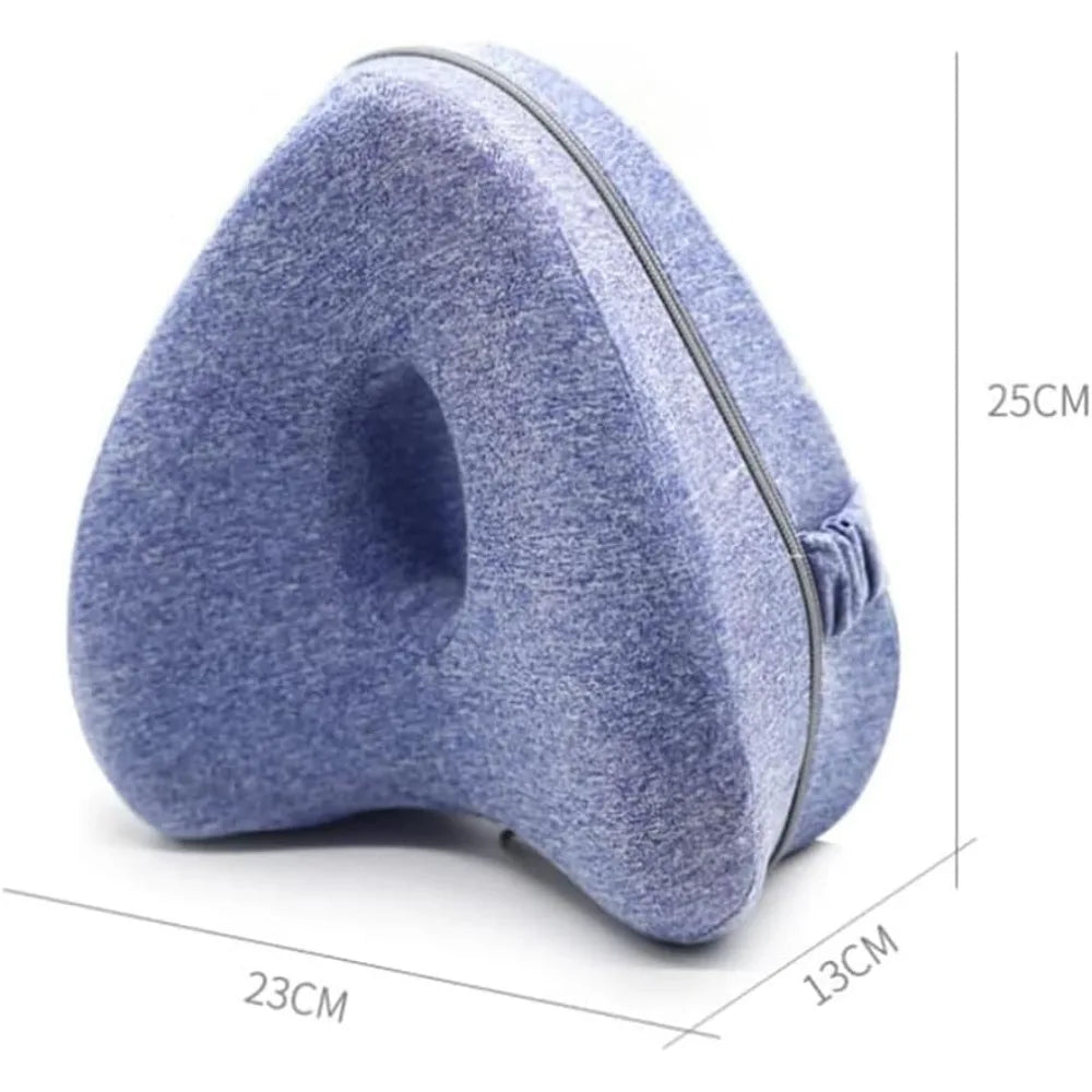 Spine Alignment Pillow – Orthopedic Leg Pillow for Hip Pain, Sciatica & Back Relief | Side Sleepers Support Cushion