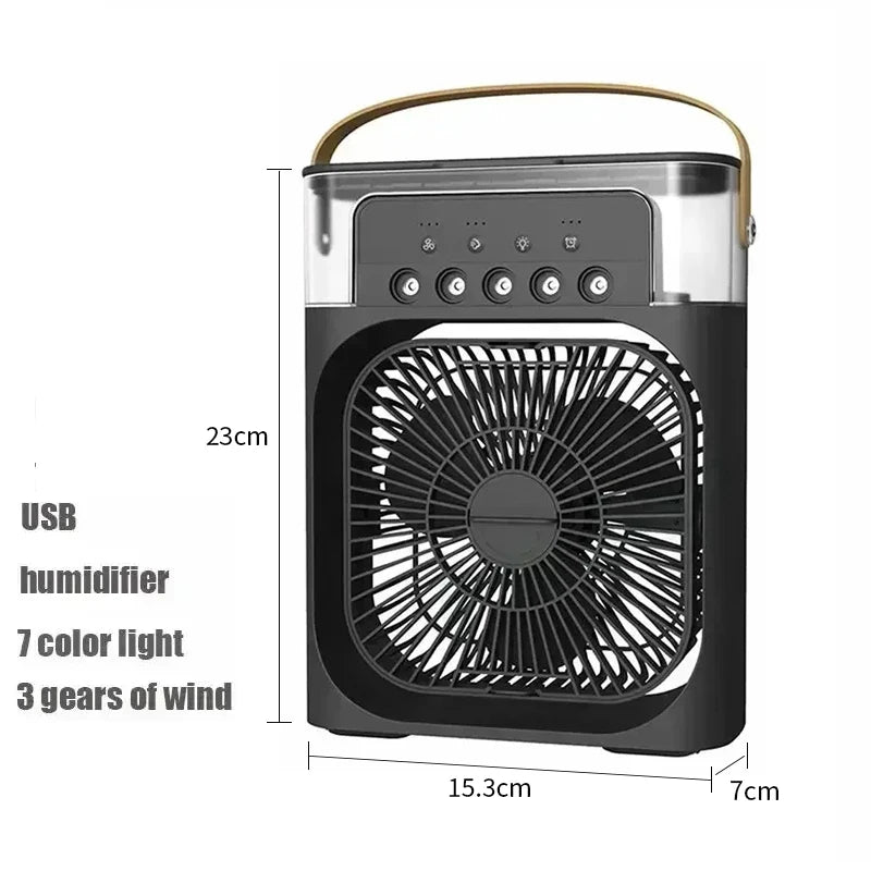 Portable Cooling Fan- New 3 In 1 Fan Air Conditioner Household Mini Air Cooler