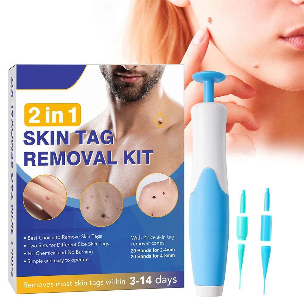 ✅ Skin Tag Remover Kit (2-in-1 Complete Set) – Say Goodbye to Skin Tags Painlessly & Naturally