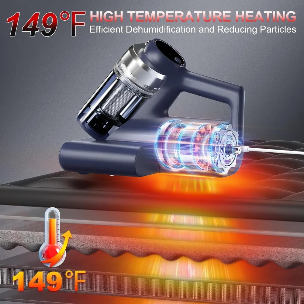 Mattress Vacuum Cleaner for Bed – Powerful Dust & Allergen Removal