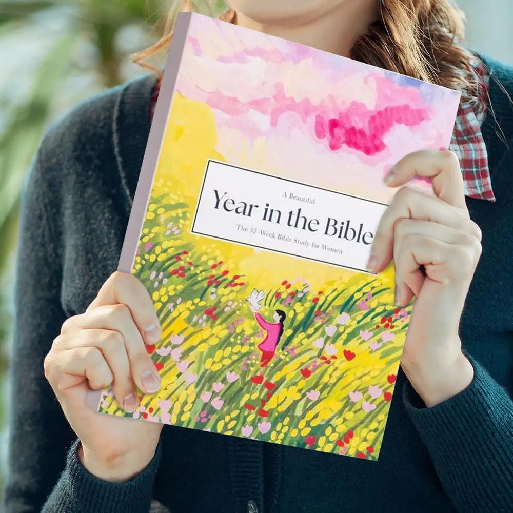 A Beautiful Year In The Bible - Christian Women Devotional Notebook