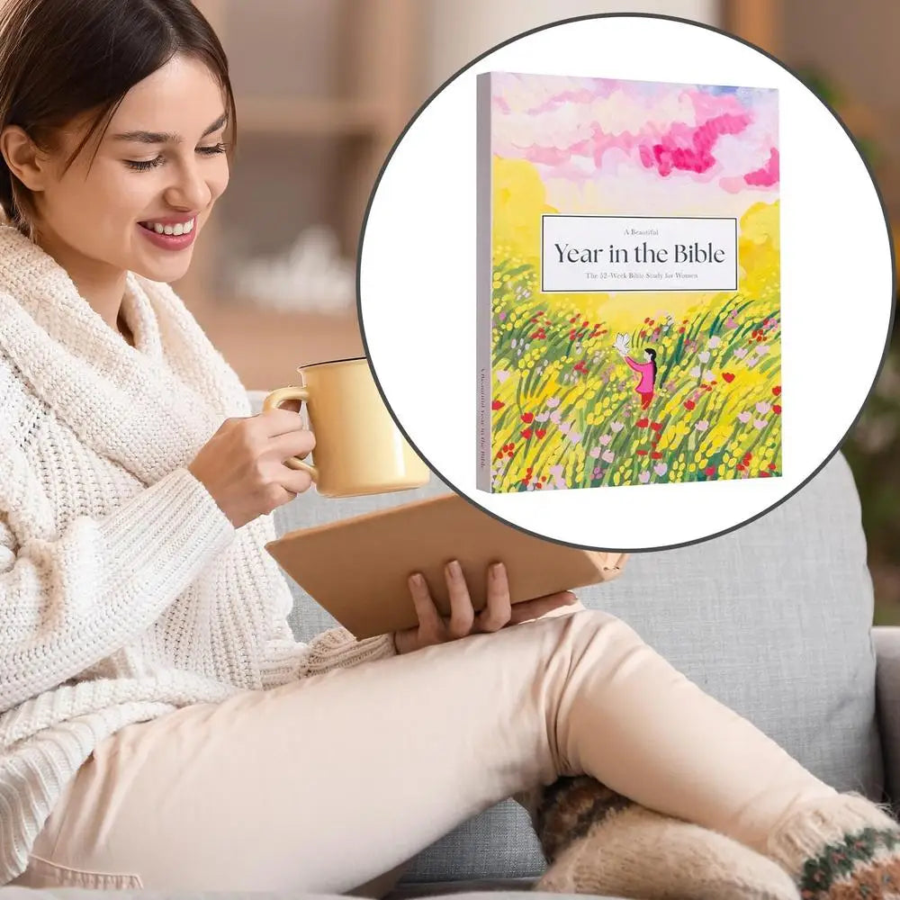 A Beautiful Year In The Bible - Christian Women Devotional Notebook
